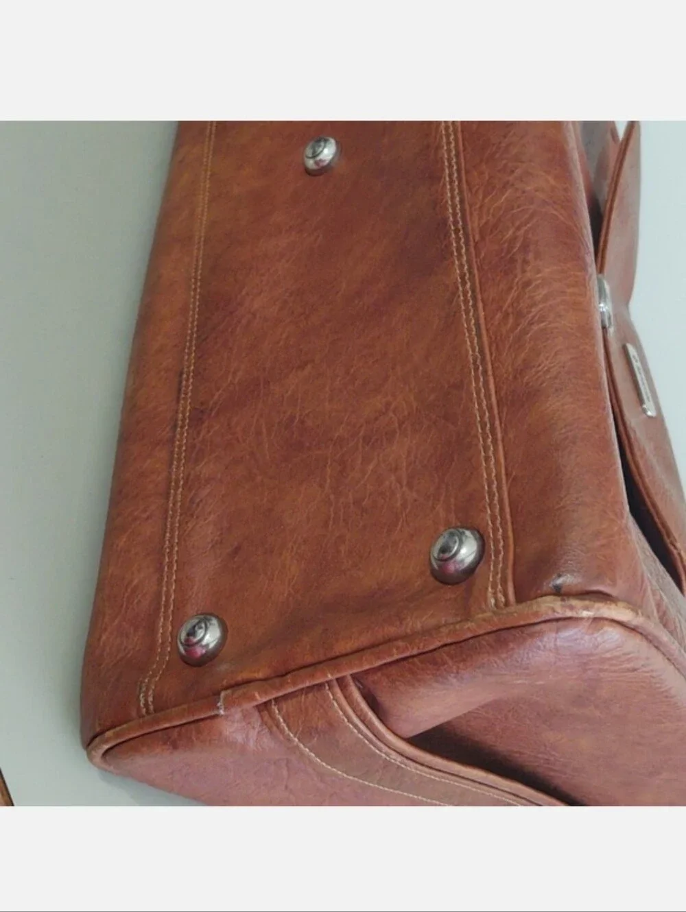 Vintage Samsonite Sonora II Weekend Travel Bag Tan